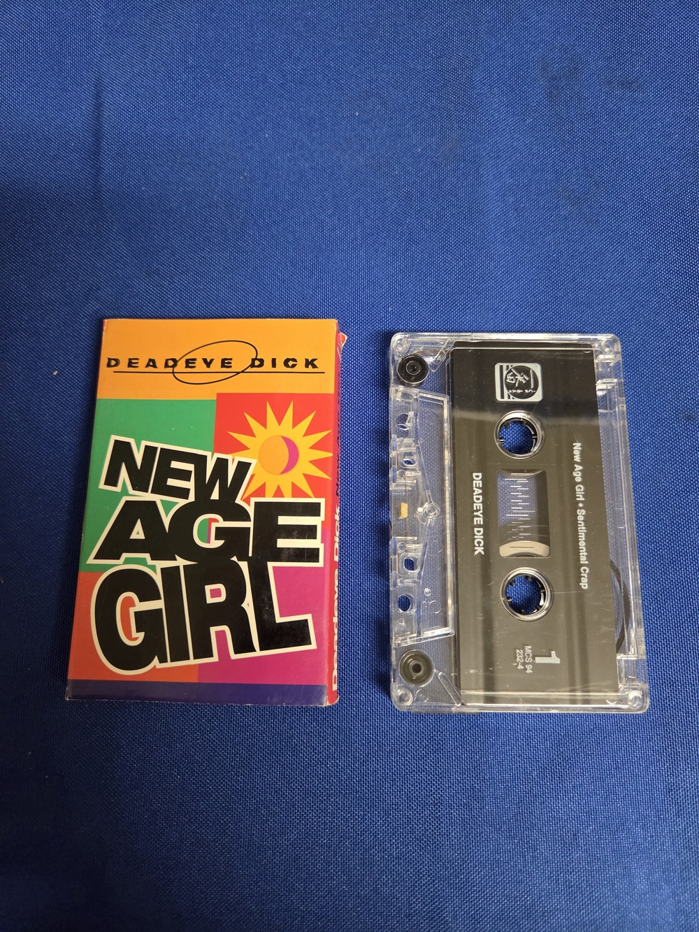 Deadeye Dick New Age Girl 1994 Cassette Tape Single Pop Dance Rock